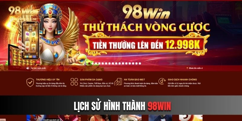 98win được sự công nhận về tính pháp lý